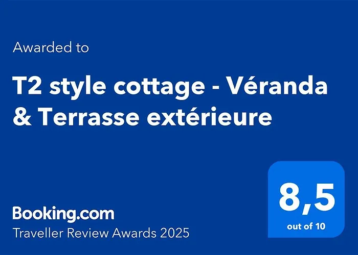 T2 style cottage - Véranda&Terrasse extérieure